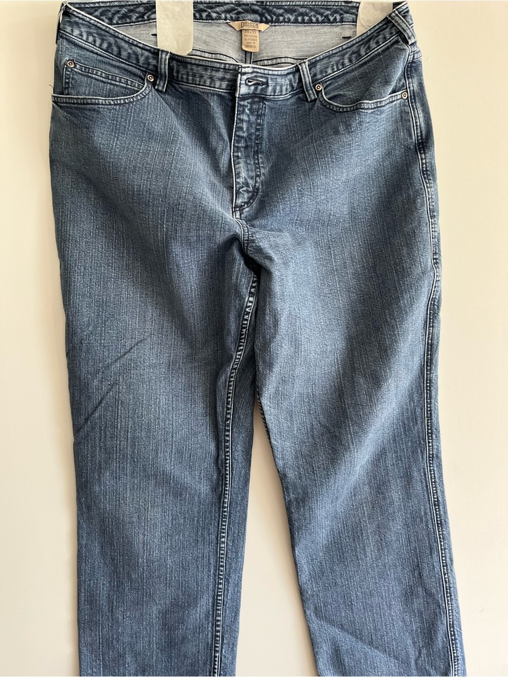 Classic woman’s Blue Denim Jeans by Duluth